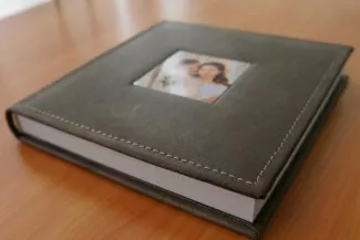 Книга с кожаной обложкой пример 6977