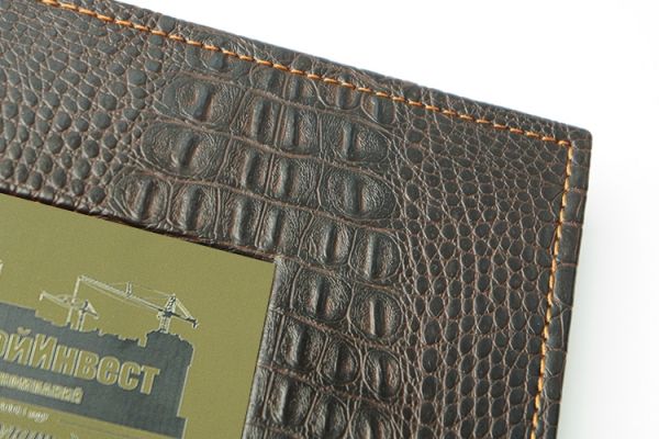 Книга из кожзама Югстройинвест 6