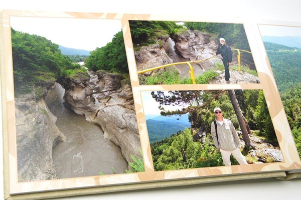 Фотокнига 30х20 см из искусственной кожи 29