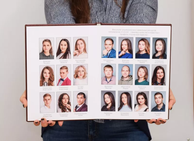 Выпускная фотокнига пример 2